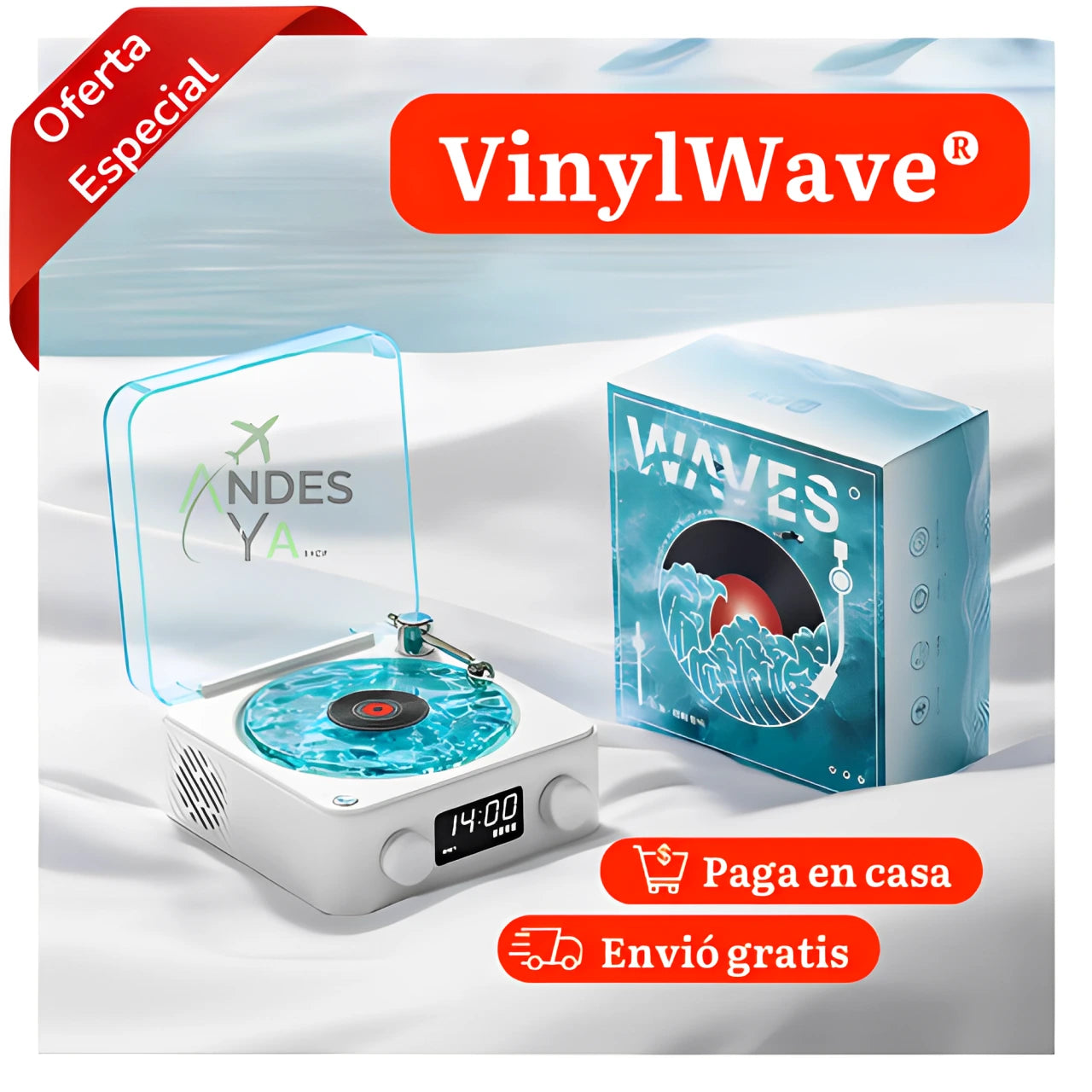 VinylWave® Sonido y Estilo para tu Hogar