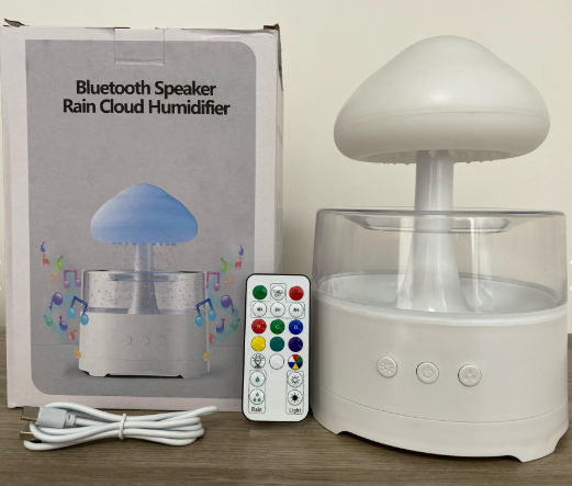 Humidificador RainCloud® Sonidos de lluvia💦