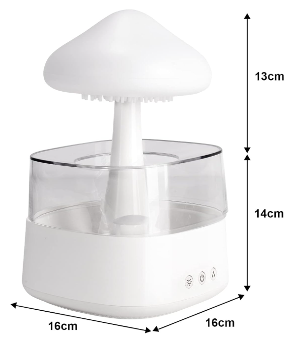 Humidificador RainCloud® Sonidos de lluvia💦